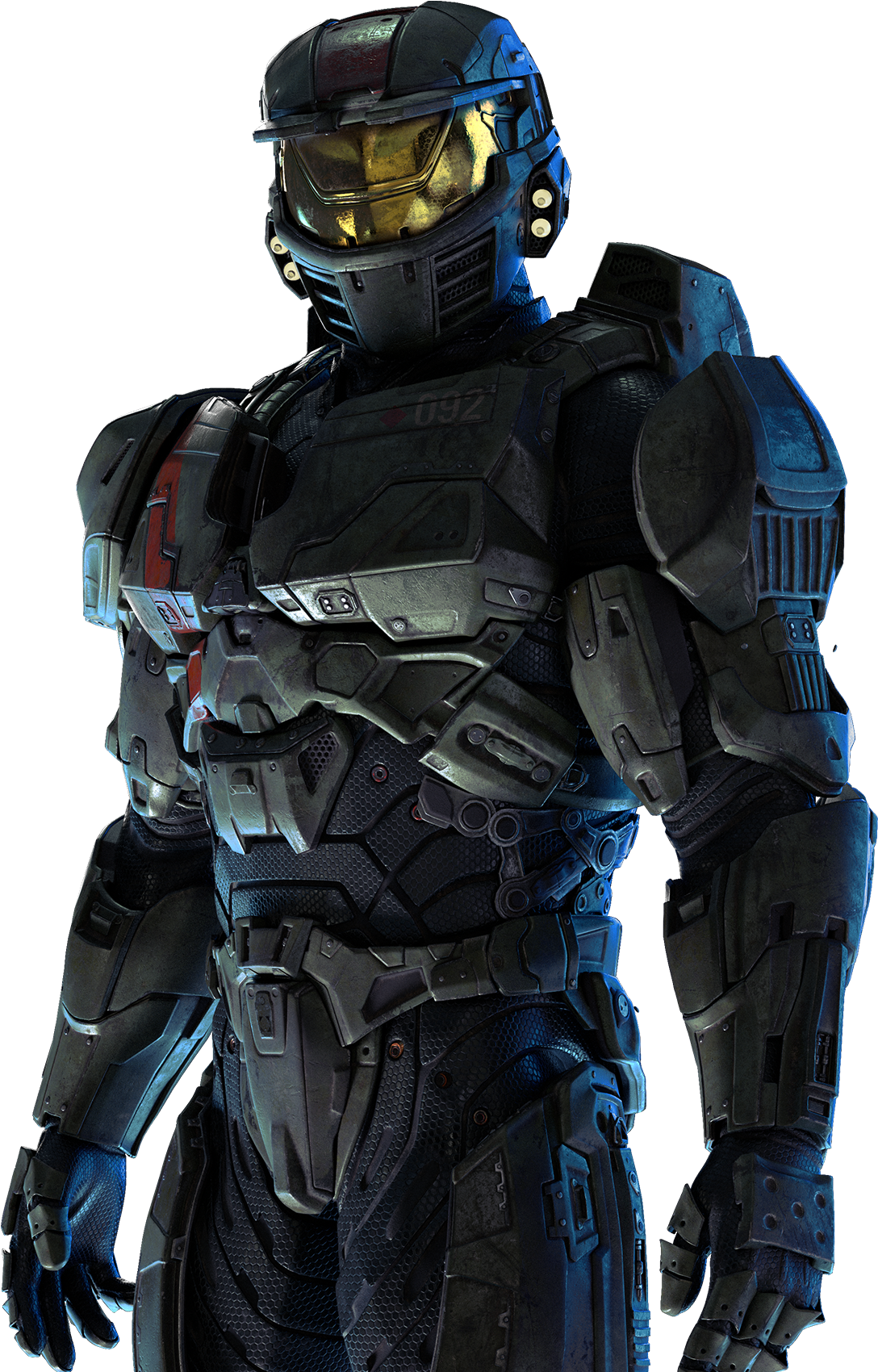 Jerome 092 Halo Wars 2 (1239x1720), Png Download