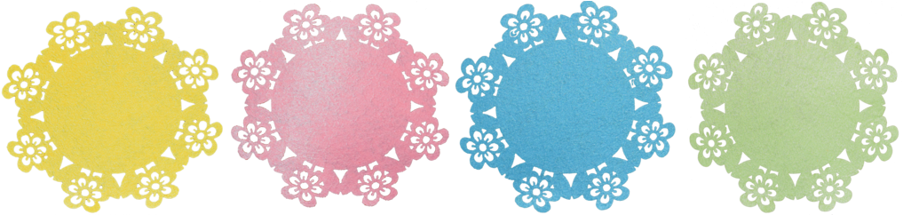 Spring Doilies Png Stock By Mom-espeace - Cve:png (1024x241), Png Download