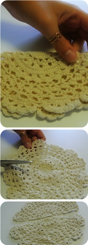 I Have Used One Of Out Little Tee Tee 'large Round - Crochet (315x851), Png Download