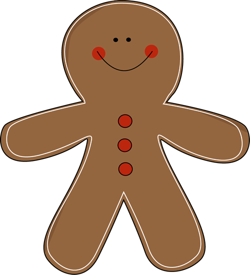Ginger Bread Man - Gingerbread Man Clip Art (500x550), Png Download