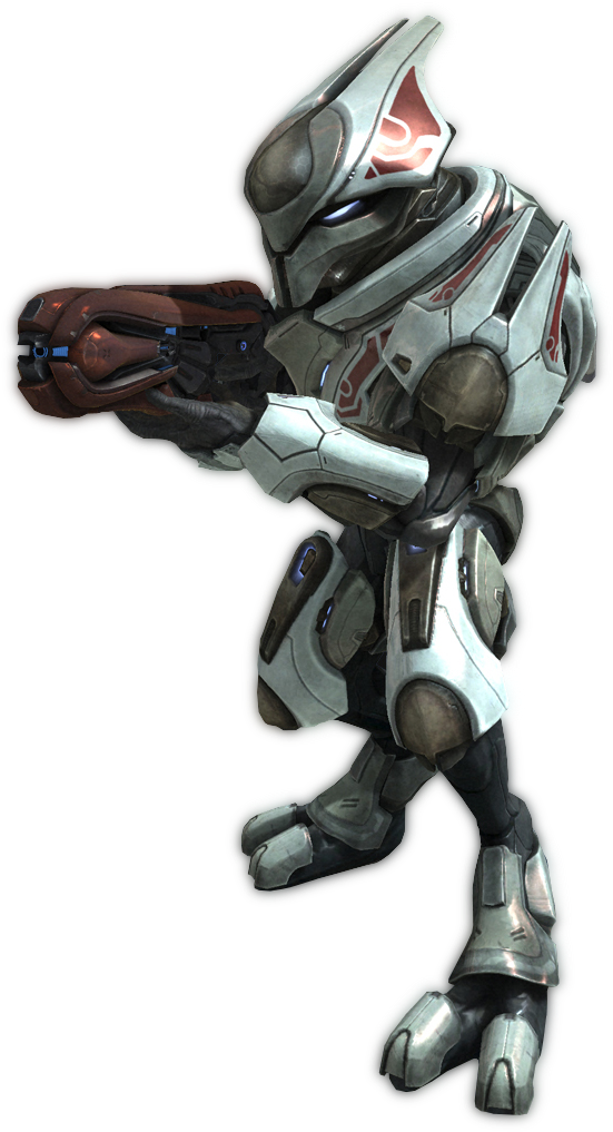 View Samegoogleiqdbsaucenao Hreach - Halo Reach Elite Ultra (571x1069), Png Download