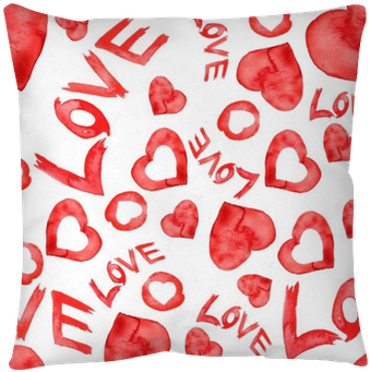 Watercolor Seamless Pattern With A Pattern Of Red, - Watercolor Painting (400x400), Png Download