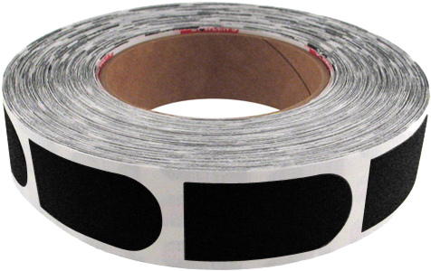 Amf Bowlers Tape Black 1" 500 Piece Roll - Bowlers Tape 500 Pieces 1 Thumb Black (500x500), Png Download