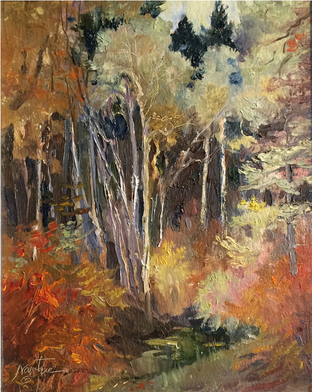 "things Of Beauty" By Carol Novotne Harvest Gold Gallery - Modern Art (800x800), Png Download