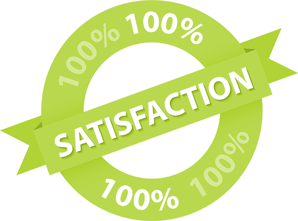 Satisfaction-banner - Graphic Design (600x446), Png Download