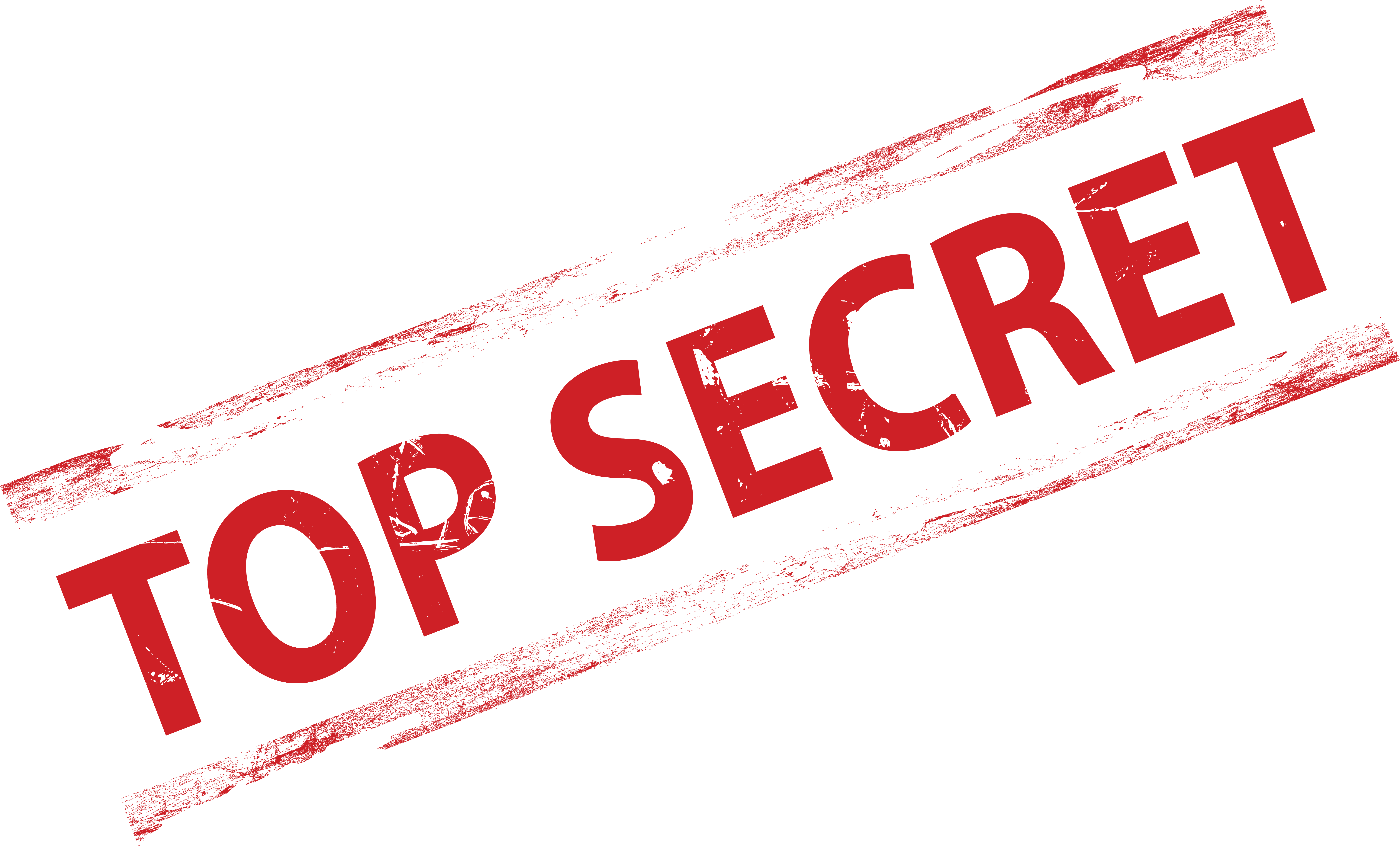 Top Secret Stamp Png Clip Library Stock - Top Secret Stamp Png (7435x4494), Png Download