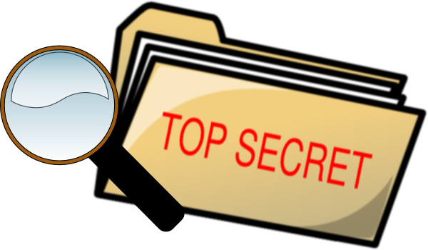 Secret Vector Shh Clipart - Secret Clipart (600x350), Png Download