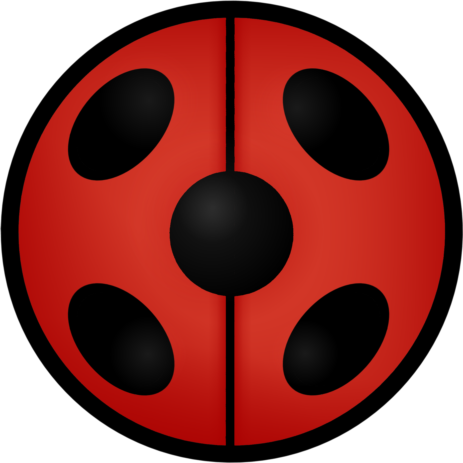 Ladybug Logo Png - Miraculous Logo (2000x2000), Png Download