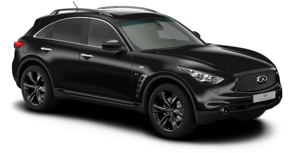 Infiniti Png Image With Transparent Background - 2018 Dodge Durango Rt Black (1024x575), Png Download