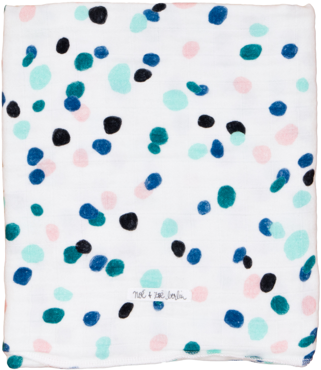 Noé & Zoë Swaddle Confetti - T-shirt (960x720), Png Download