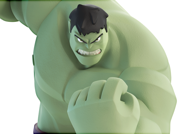 Hulktop - Hulk Für Disney Infinity 3.0 (640x467), Png Download