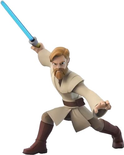Obi-wan Disney Infinity - Disney Infinity Star Wars Obi Wan (426x519), Png Download