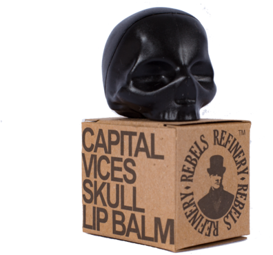 Capital Vices Skull Peppermint Lip Balm - Lip Balm (480x480), Png Download