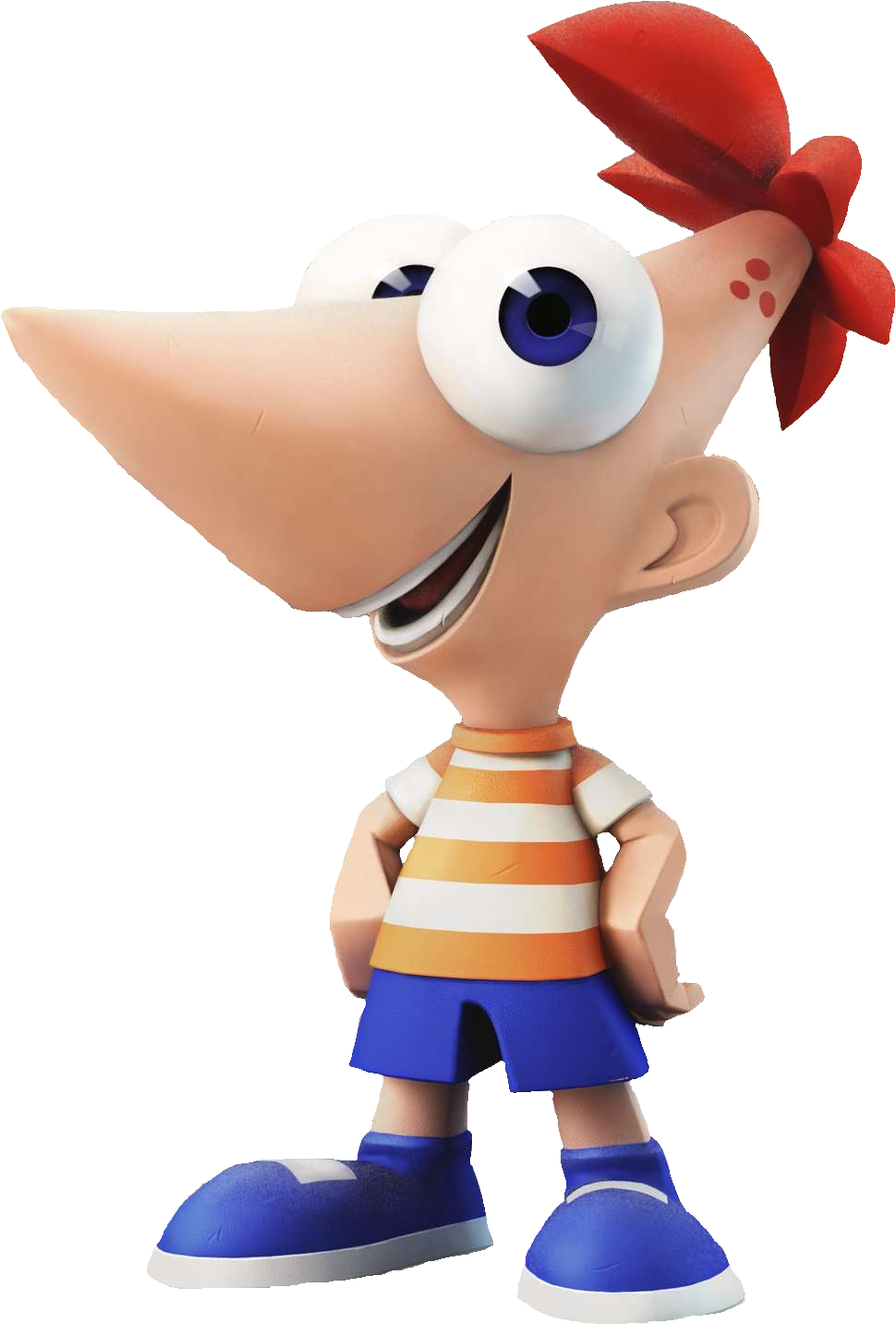 Phineas Flynn - Disney Infinity Phineas And Ferb Toybox - Phineas (1054x1487), Png Download