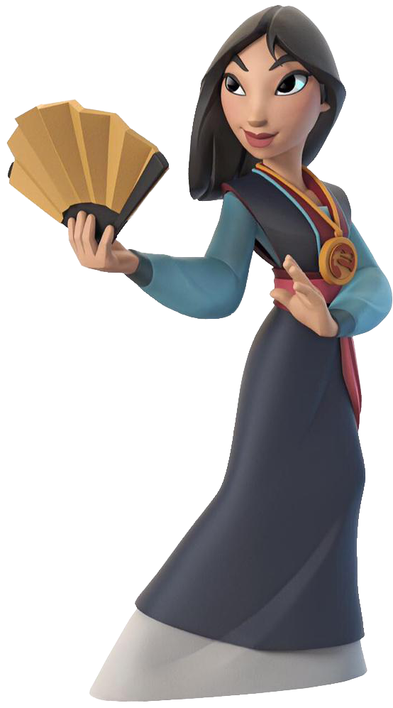Mulan Disney Infinity - Mulan Disney Infinity Figure (600x1007), Png Download