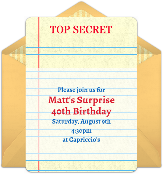 Top Secret Online Invitation - Happy Birthday Bro (650x650), Png Download