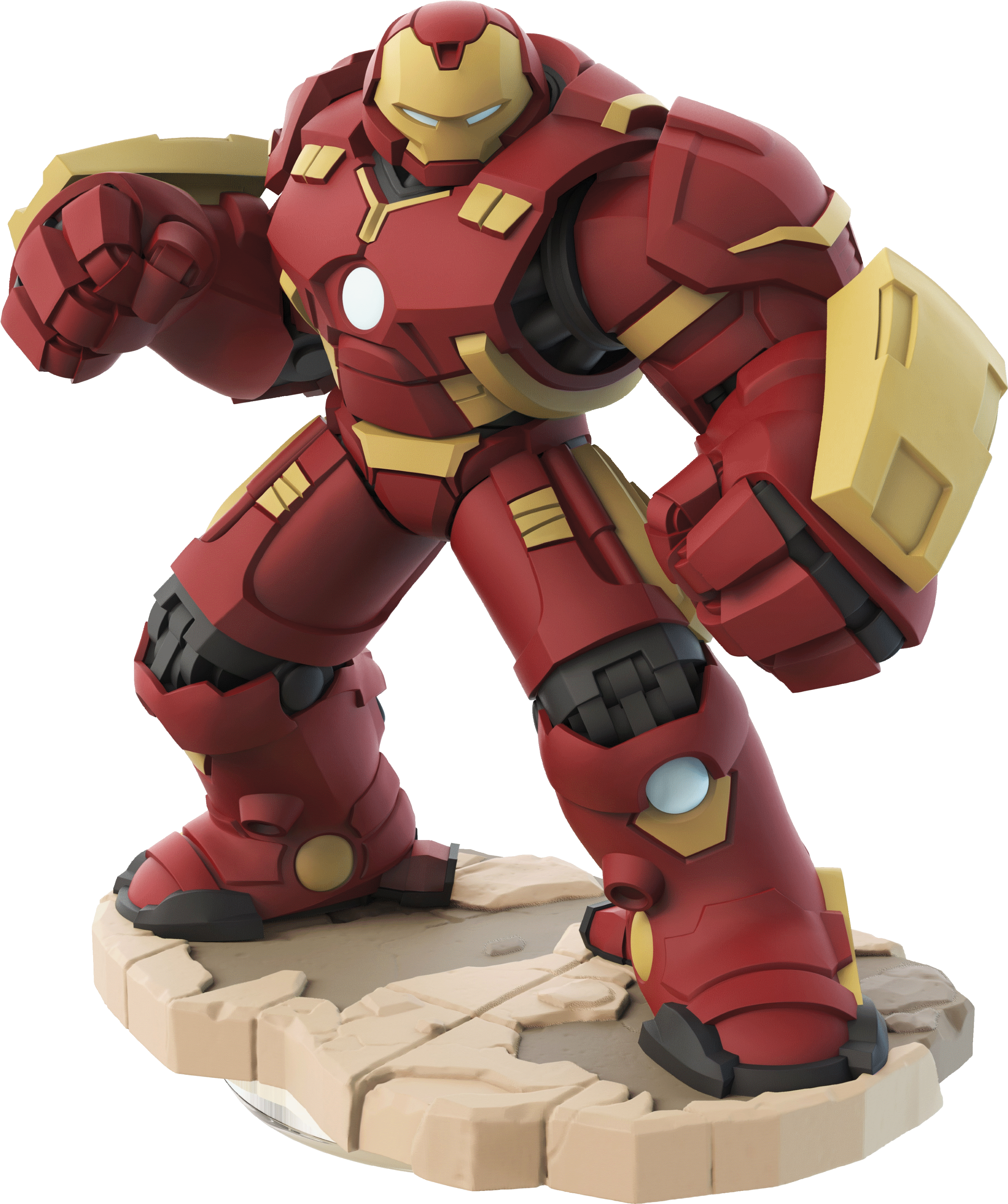 Hulkbuster Figurine Infinity - Hulkbuster Disney Infinity 2.0 (3203x3800), Png Download