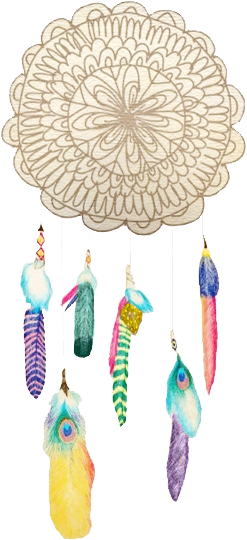 Paint Me The Colour Of Chaos - Dream Catcher Pure Life (382x625), Png Download