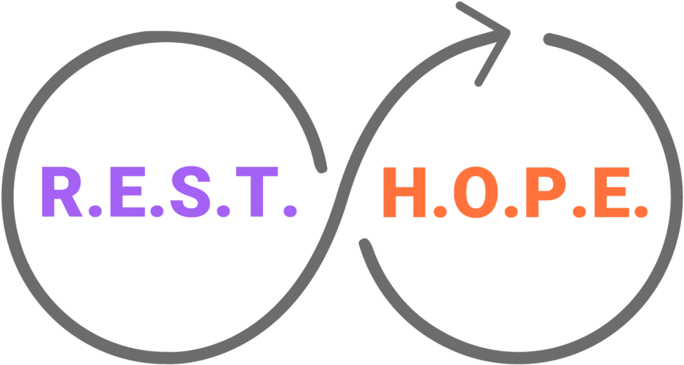 Hope Rest Infinity - Portable Network Graphics (1000x550), Png Download