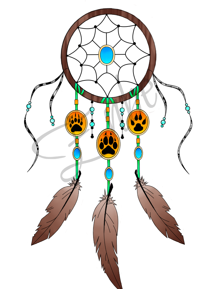Image Dreamcatcher Colored By Enbe Art Design On - Dreamcatcher (720x960), Png Download