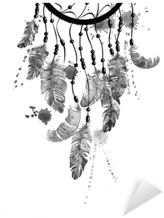 Watercolor Illustration With Dreamcatcher - Spiritual Books For Girls (400x400), Png Download