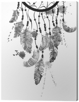 Watercolor Illustration With Dreamcatcher - Dreamcatcher Thank You Cards By Tfg - Dreamcatcher (400x400), Png Download