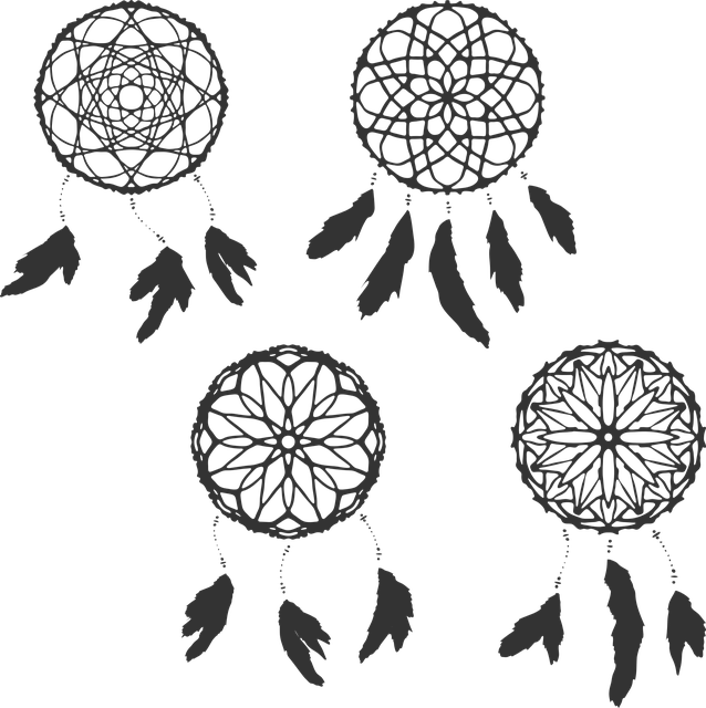 Dreamcatcher, Element, Pen, Pattern, Vector, White - Ловец Снов Вектор (638x640), Png Download