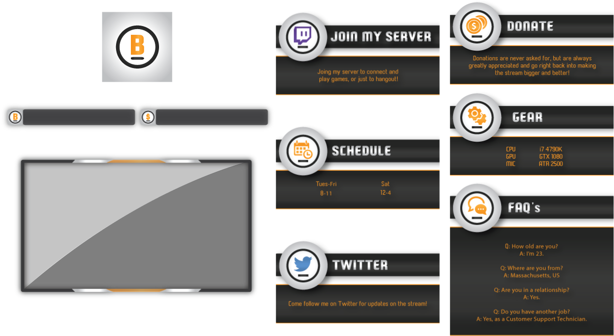 02 Design 1 02 Design 01 Design Site - Layout Design For Twitch (1245x679), Png Download