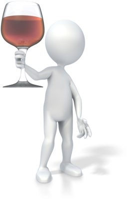 Yours Truely - Raise A Toast Clipart (300x400), Png Download