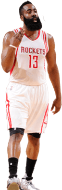 James Harden Standing - Transparent James Harden (400x400), Png Download