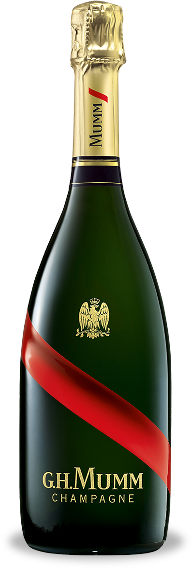 Grand Cordon - G.h. Mumm Grand Cordon Nv 750ml (403x1195), Png Download