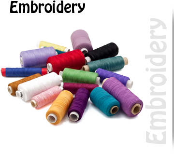 Our Embroidery Process Begins With A Logo - Scissor-tailed Heavy Duty Professional 9inch Scissors; (380x369), Png Download