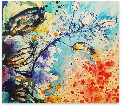 Hennie Koster - Modern Art (446x387), Png Download