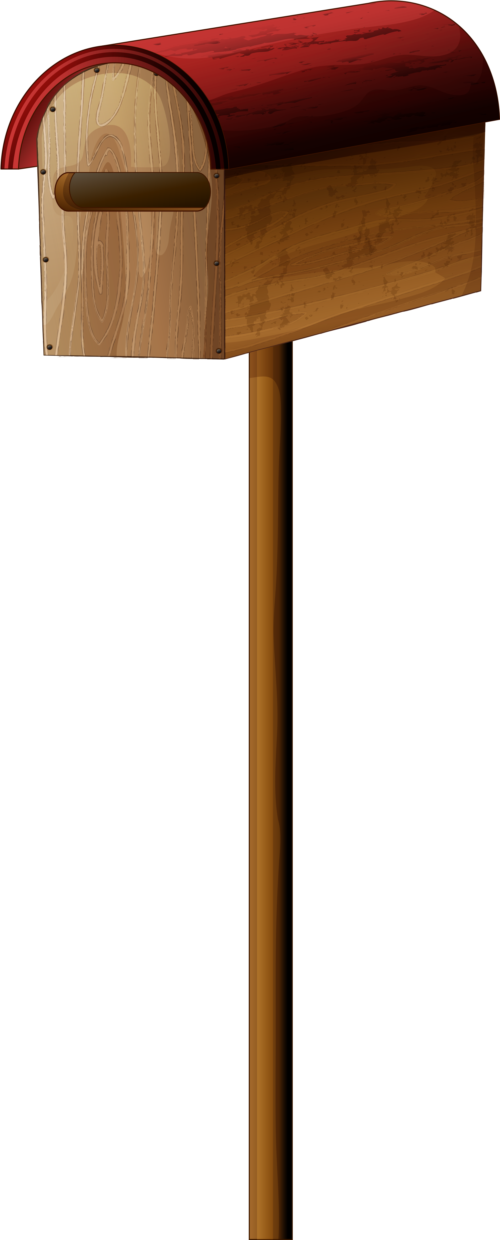 Old Mailbox Png Clip Art - Old Mailbox Png (2117x5000), Png Download