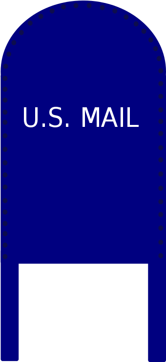 Mailbox Clip Art & Images Free For Commercial Use - Mail (566x800), Png Download