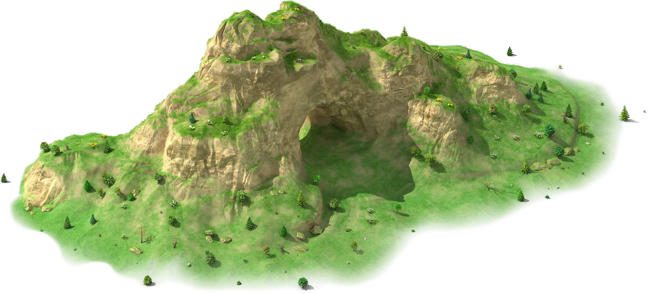 Moon Hill - Bridge (2184x991), Png Download