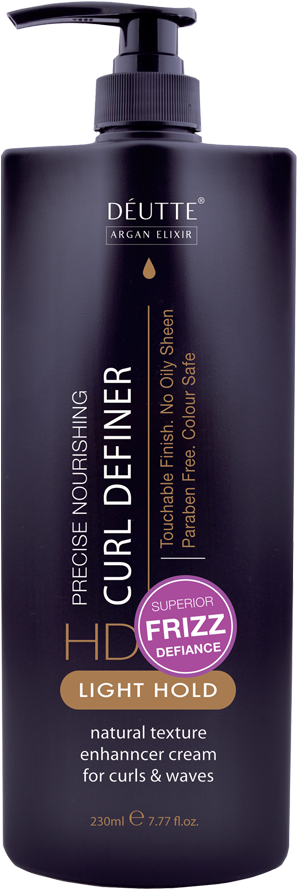 Curl Definer Cream - Deutte Argan Elixir Curl Definer Cream (787x900), Png Download