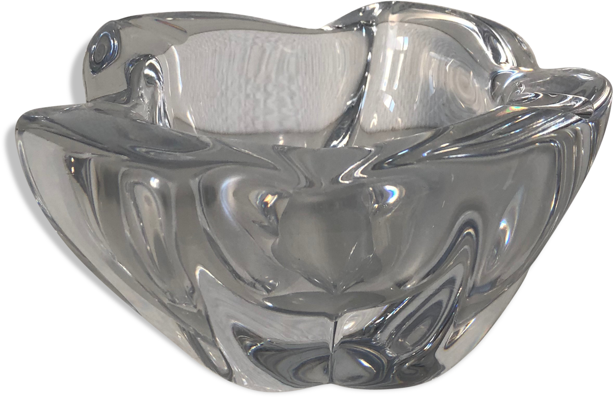 Daum Nancy Vintage Crystal Ashtray - Daum (1457x1457), Png Download