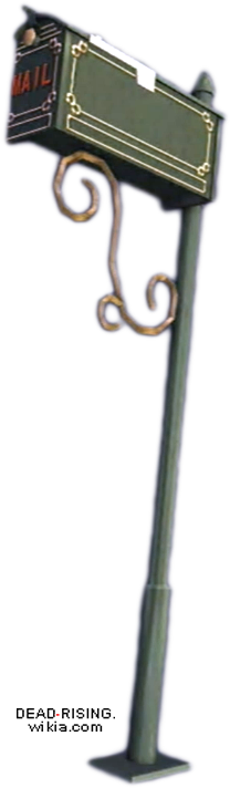 Dead Rising Mailbox - Dead Rising 2 (214x732), Png Download