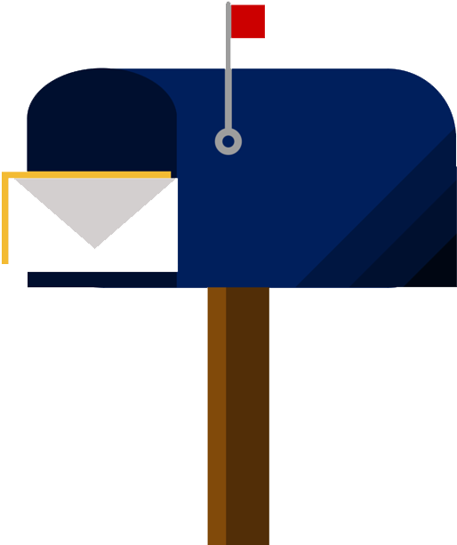Mailbox - Illustration (568x630), Png Download