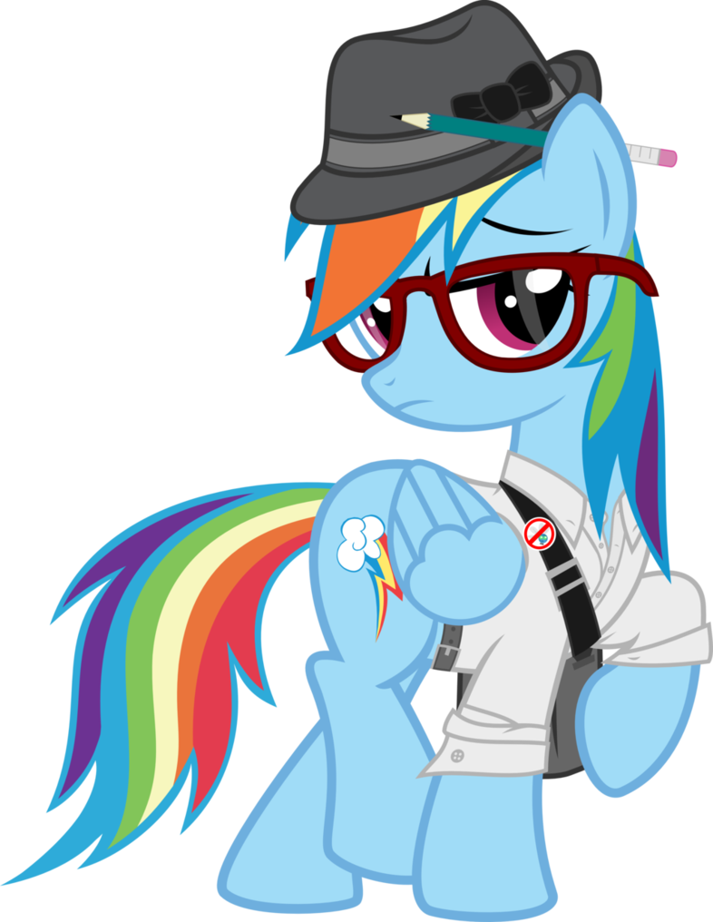 Vector Crystal Hipster Image - Mlp Pony Hipster (786x1016), Png Download