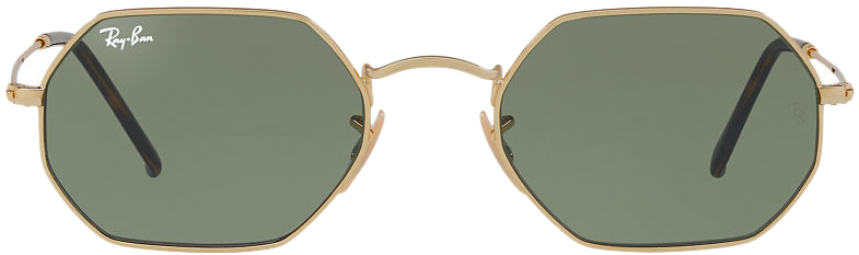 Aviator Frames - Octagon Sunglasses Green (830x415), Png Download