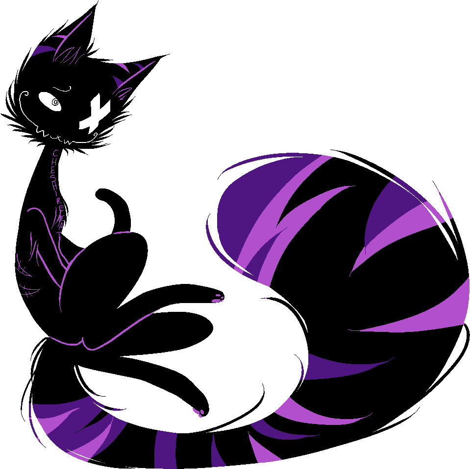 Mischievously Going With The Cheshire Cat - Cheshire Cat Anime Girl (972x978), Png Download
