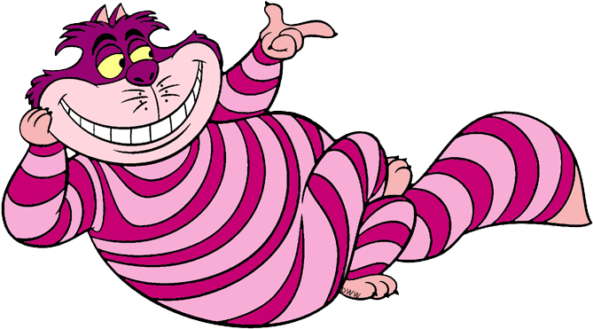 The Cheshire Cat Clip Art - Cheshire Cat Clip Art Free (700x391), Png Download