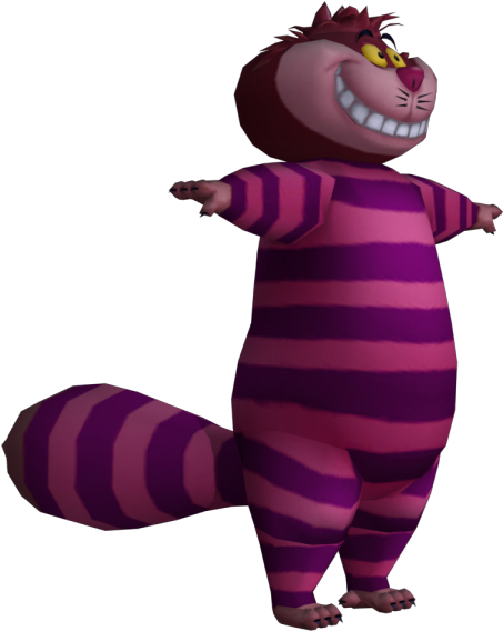 Download Zip Archive - Cheshire Cat Kingdom Hearts (750x650), Png Download