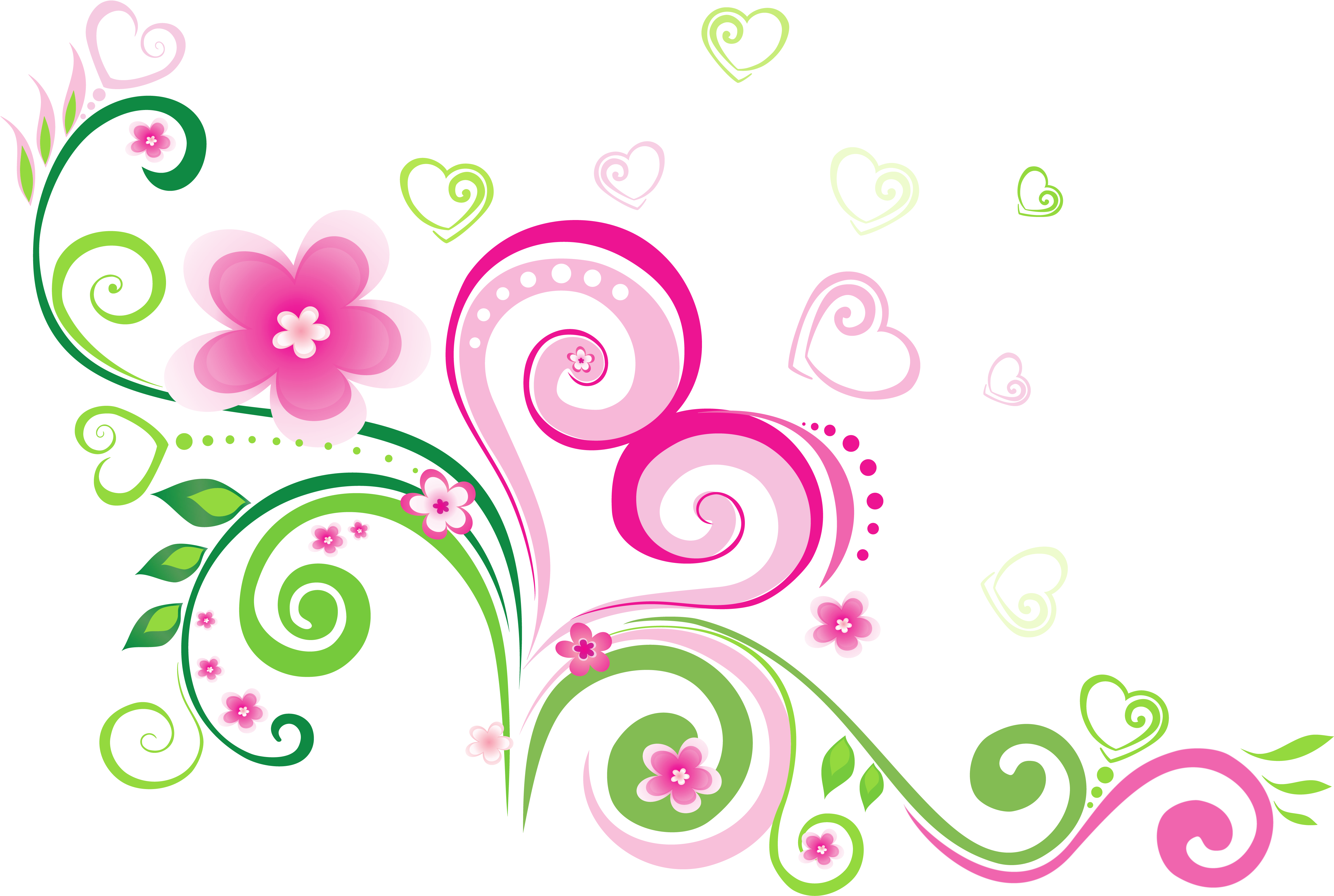 And Green Png Image - Decorative Png (4928x3427), Png Download