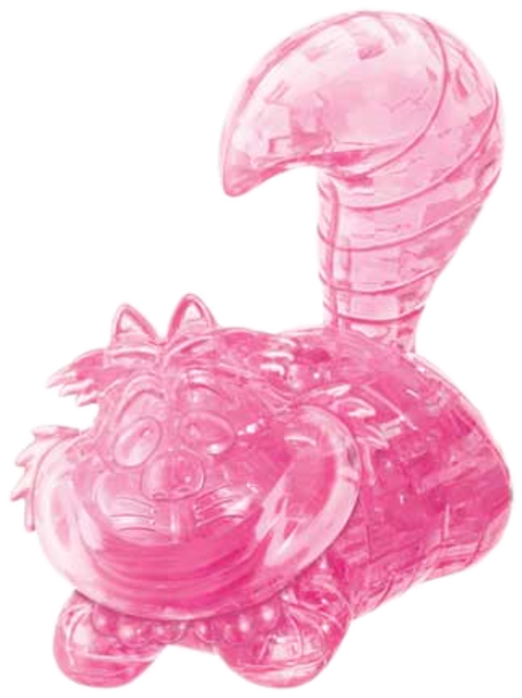 3d Crystal Puzzle - Cheshire Cat 3d Puzzle (640x640), Png Download
