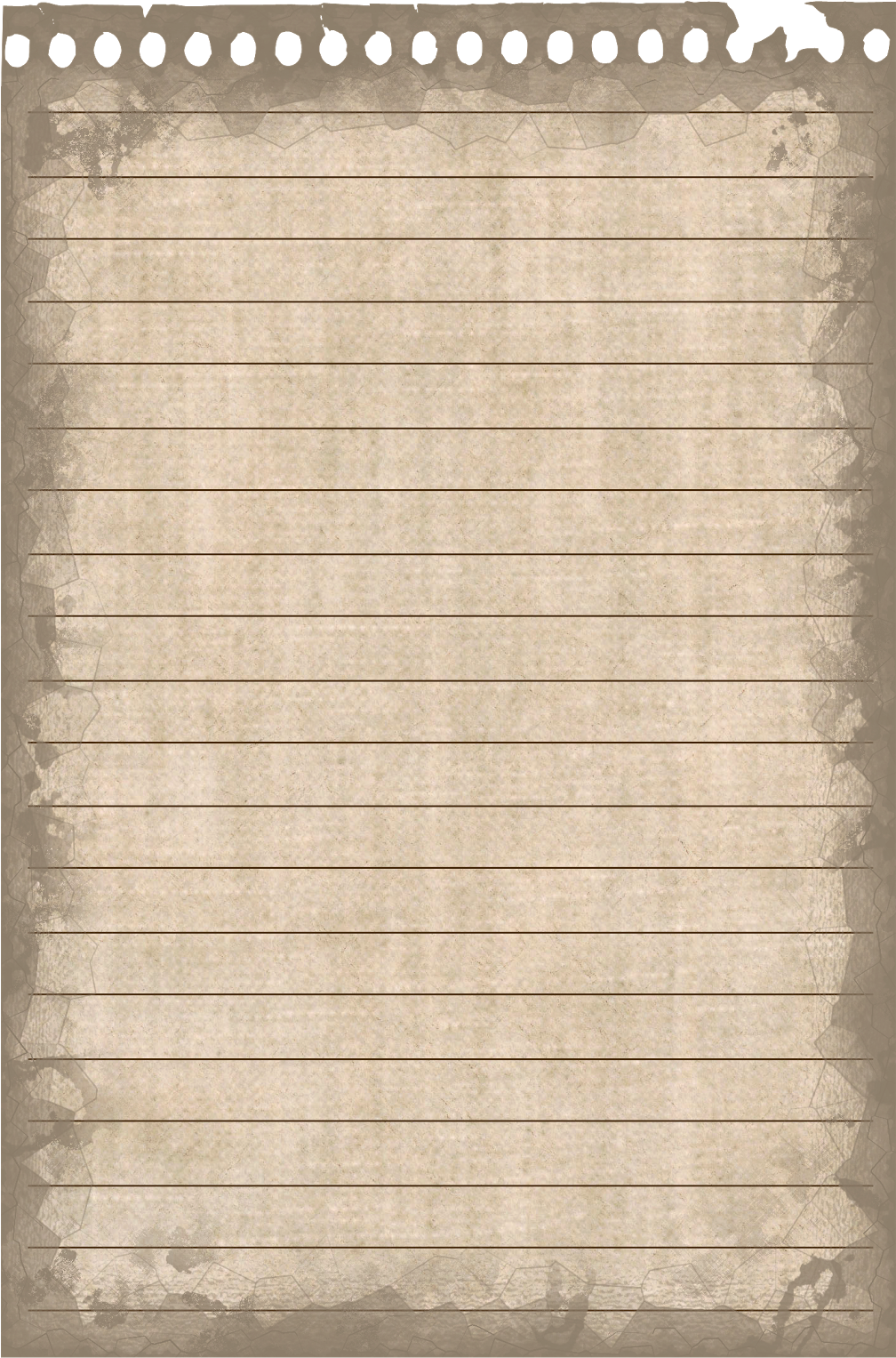 Note Paper (1099x1600), Png Download