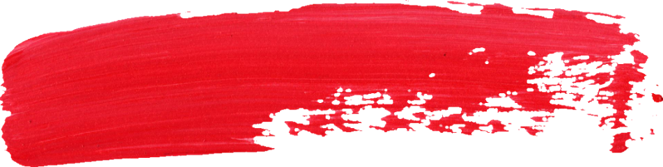 Red Paint Brush Stroke Freetoedit - Art (952x240), Png Download
