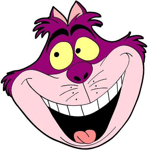 Download Cheshire Cat’s Face - Wonderland 1951 Cheshire Cat PNG Image